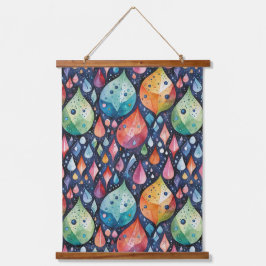 Lluvia cayendo al suelo 4 - Tapiz de pared