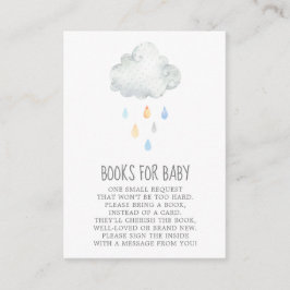 Lluvia Cloud Books para Tarjeta de Gabinete Baby B