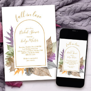 Lluvia de Amor Invitación de Despedida de Soltera