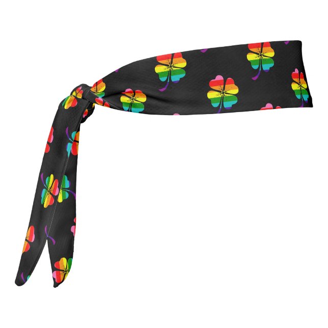Lluvia de arcoiris LGBTQ Patrón de trono de orgull (Girar 270)