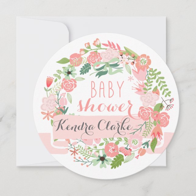 LLUVIA DE BONITO| INVITACIÓN DE BABY SHOWER (Anverso)