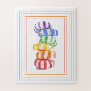 LLUVIA DE RAINBOW 16x20 Gran Rompecabezas