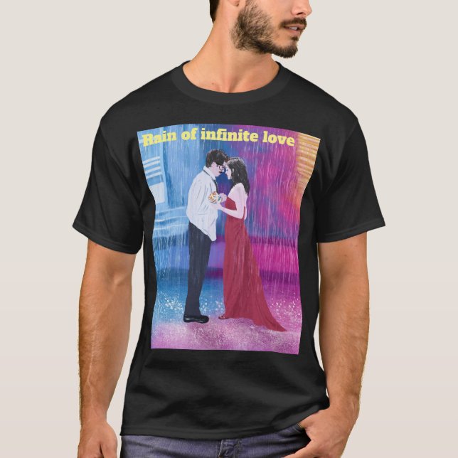 Lluvia de una camiseta de amor infinita (Anverso)
