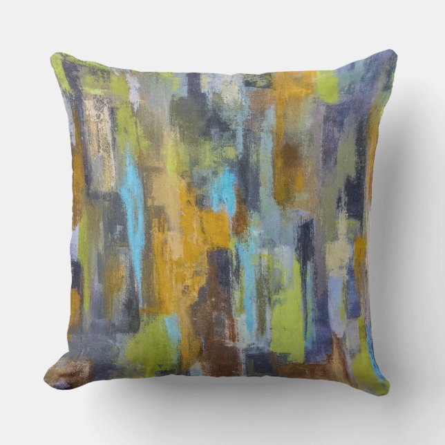 Lluvia otoñal 20 x 20 Cojín decorativo polaco (Anverso)