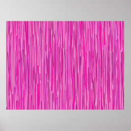 Lluvia rosa Arte vertical a rayas