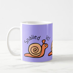 Lo acarició (caracol caracol) taza de café