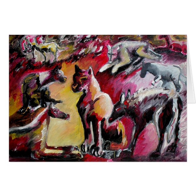 Lo adoraban - tarjeta (Anverso (Horizontal))