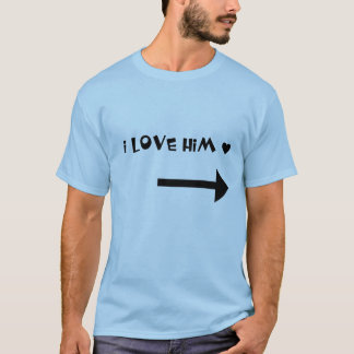 Lo amo - camisa de los pares