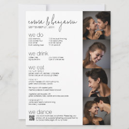 Lo Hacemos - Todo En Un BW - QR - 5 Fotos - Boda