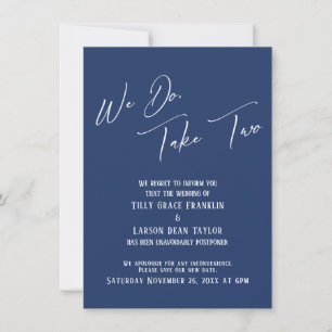 Lo Hacemos, Toma Dos: Tarjeta De Boda De La Marina