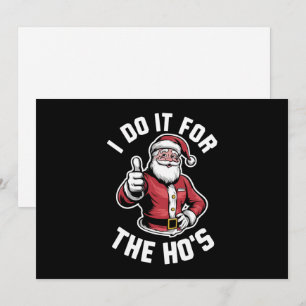 Lo Hago por las Camisetas Santa Claus Navidad Dive