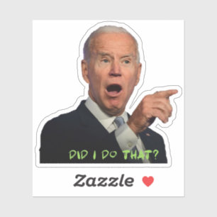 ¿Lo hice? - Pegatina de vinilo de corte Personaliz