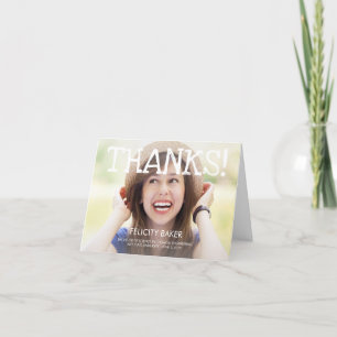 ¡Lo Hice! Tarjeta de agradecimiento de graduación