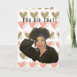 ¡Lo Hiciste!, Tarjeta De Felicitaciones