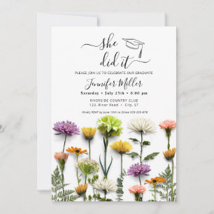 Lo hizo invitación del Partido de Graduación Flora