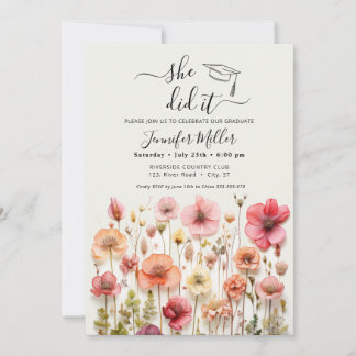 Lo hizo invitación del Partido de Graduación Flora