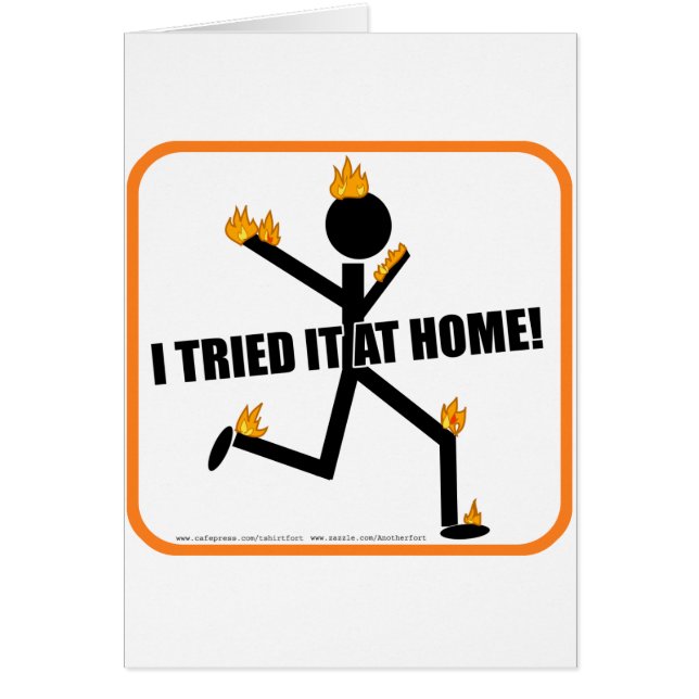 ¡Lo intenté en casa! (Frente)