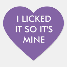 LO LLAMÉ PARA QUE SEA MI pegatina morado