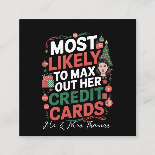 Lo más probable es que maximice sus tarjetas de cr (Anverso)