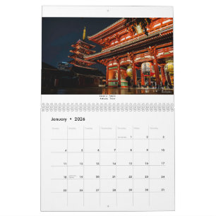 Lo mejor de Japón - Calendario 2026