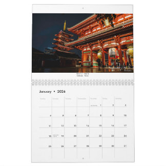 Lo mejor de Japón - Calendario 2026