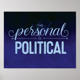 Lo personal es político - Impresión de 11x14