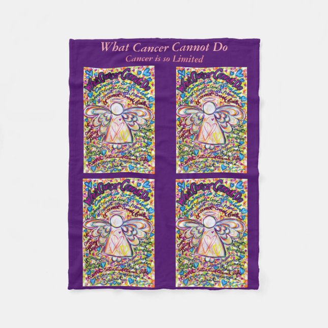 Lo que el cáncer no puede hacer las mantas de Pers (Anverso)
