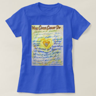 Lo que el cáncer no puede hacer los Camisetas de P