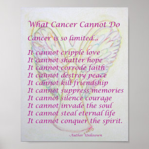 Lo que el cáncer no puede hacer para la impresión