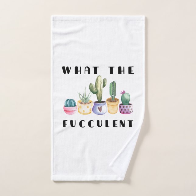 Lo Que El Fuculento (Toalla de mano)