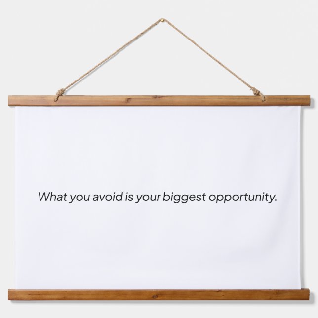 Lo que evitas es el tapiz de pared de marisco (Anverso )