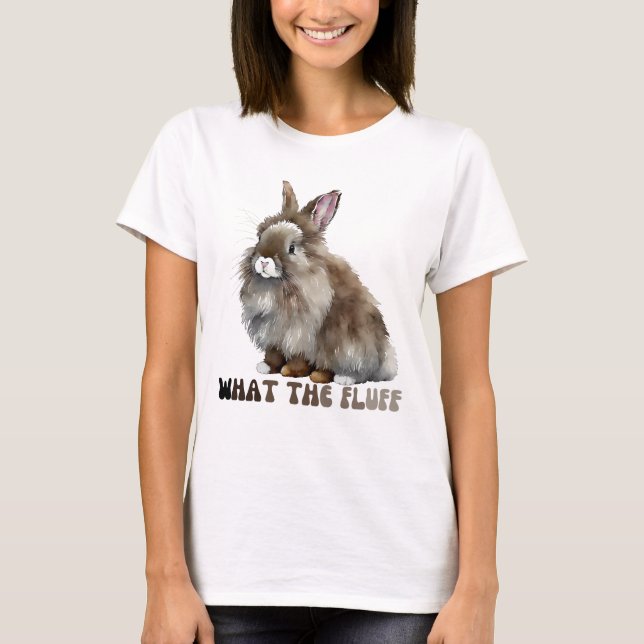 Lo Que La Camiseta Del Conejo De Lionhead Es (Anverso)