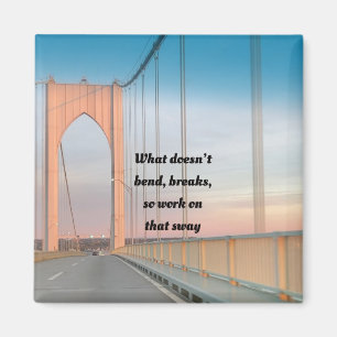 Lo que no dobla rompe el imán de la cita