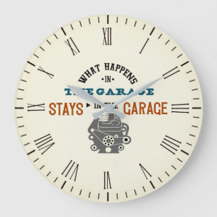 Lo que pasa en el garaje permanece en el reloj de 