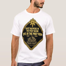 LO QUE PASA EN LA SALA DE PREPARACIÓN — Camiseta d
