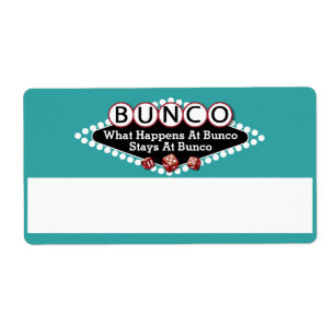 Lo Que Pasa En Las Etiquetas Bunco Name Blue
