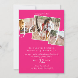 ¡LO SENTIMOS! Boda Posposición Cambio de fecha FOT