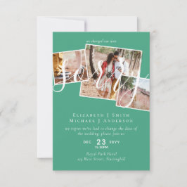 ¡LO SENTIMOS! Boda Posposición Cambio de fecha FOT