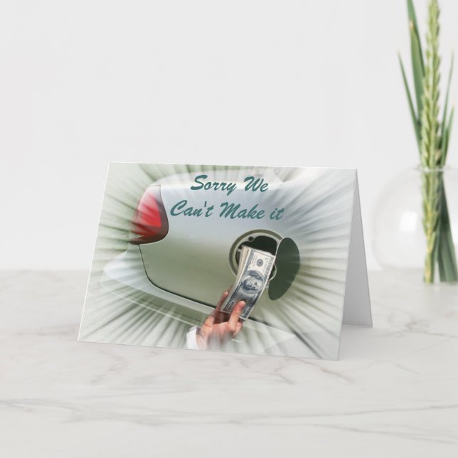 Lo sentimos, no podemos hacerlo con tarjeta (Anverso)