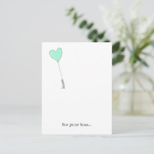Lo Sentimos por Tu Pérdida - Tarjeta de Condolenci