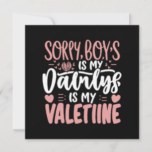 Lo siento chicos papá es mi San Valentín