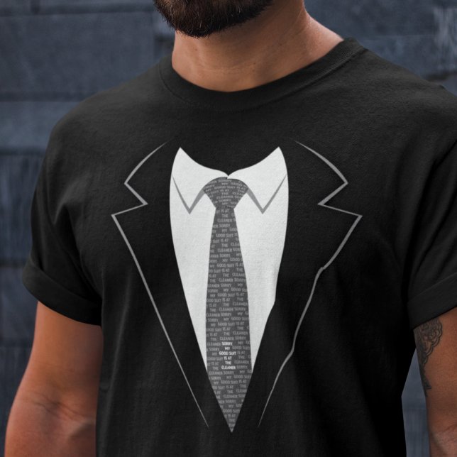 Lo Siento, Mi Buen Traje Está En La Camiseta Falsa (Subido por el creador)