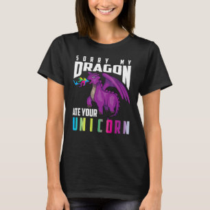 Lo siento, mi dragón se comió tu camiseta de unico