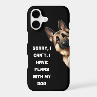 Lo siento, no puedo. Tengo planes con mi perro
