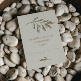 Lo Siento Por Tu Pérdida | Tarjeta de simpatía cri