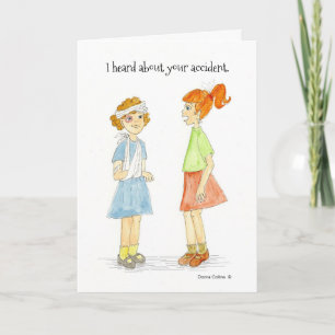 Lo siento por tu tarjeta de accidente