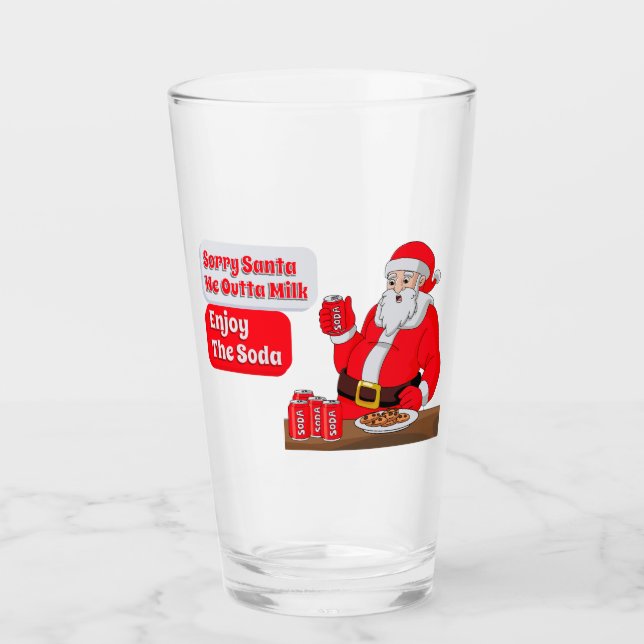 Lo siento Santa Estamos sin Leche Disfruta el Refr (Anverso)