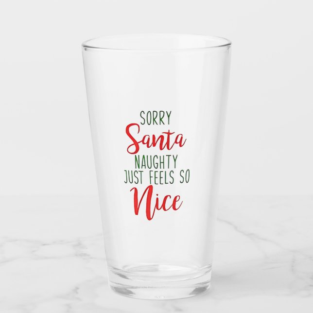 Lo siento Santa ser travieso simplemente se siente (Anverso)