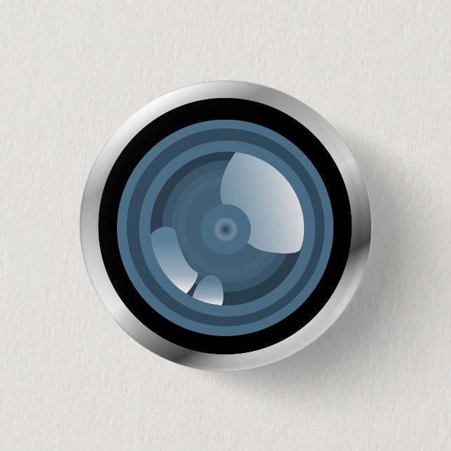 ¡Lo tengo! botón Lente de cámara (Anverso)