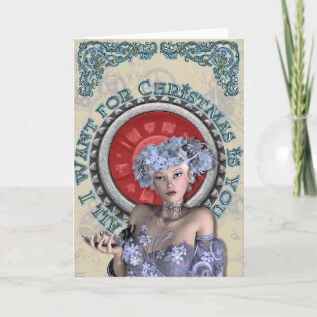 Lo único que quiero para el navidad es usted (Anverso)